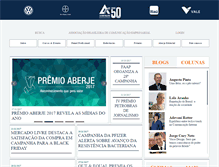 Tablet Screenshot of aberje.com.br